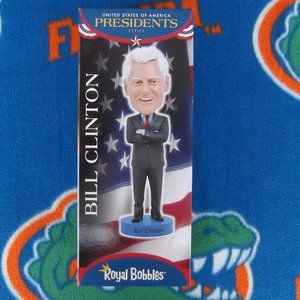 royal bobbles bobblehead president bill clinton collectible